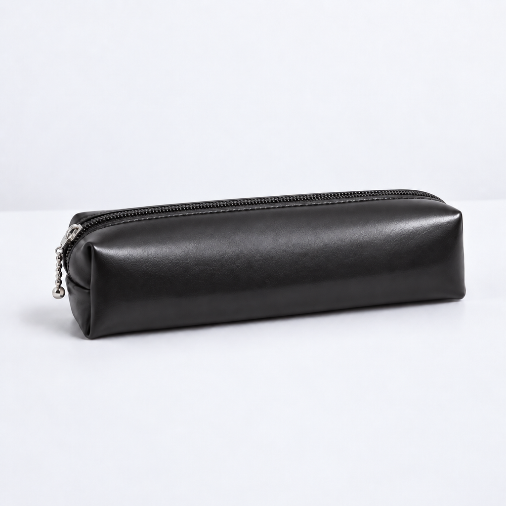 Black actpacker pencil case, front view